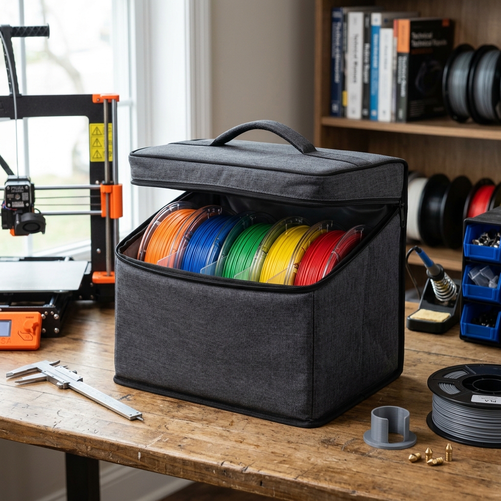 Bolsa de armazenamento para filamentos de impressora 3D